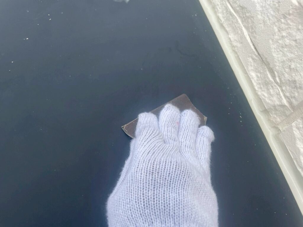 水切り素地調整